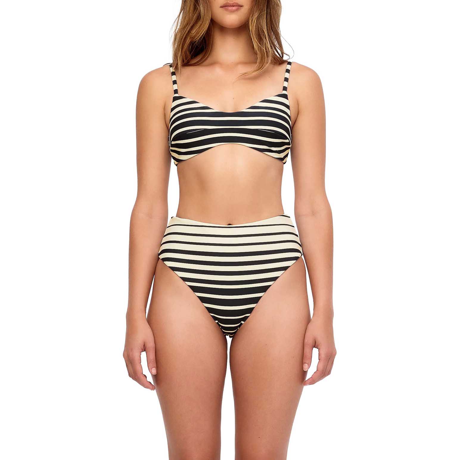 Zulu & Zephyr Ombre Stripe High Full Brief